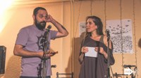 Marko Ristić, gl. i odg. urednik Nocturne magazina dodeljuje nagradu u kategoriji muzike - Planeta ART 2014