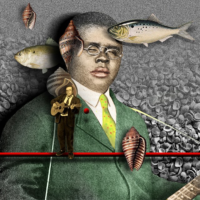 Blind Lemon Jefferson - slika Zorana Mujbegovica