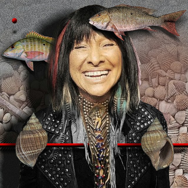 Buffy Sainte Marie - slika Zorana Mujbegovica
