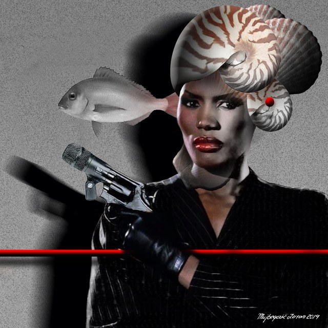 Grace Jones slika Zorana Mujbegovica