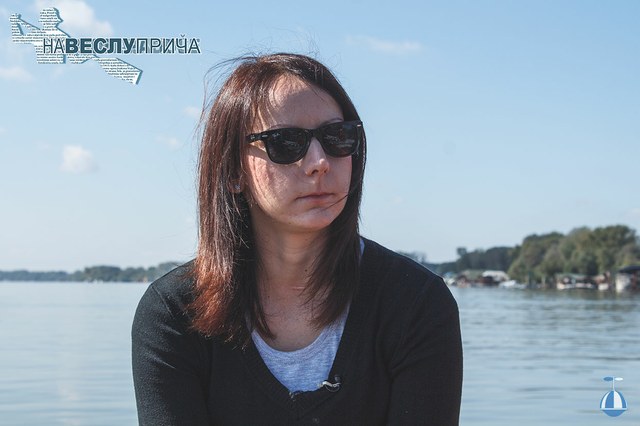 Na veslu priča...Ana Zlatanović foto by Marko Ristić