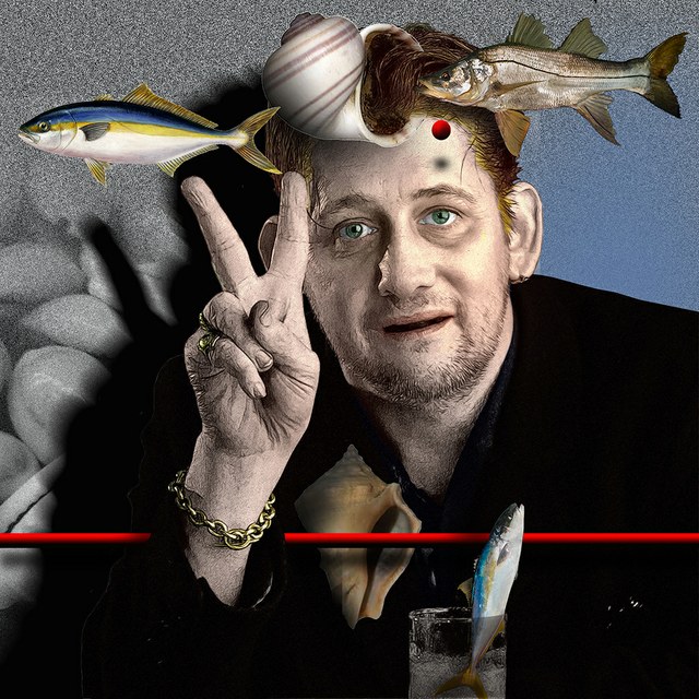 Shane MacGowan - slika Zorana Mujbegovica