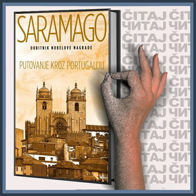Žoze Saramago – Putovanje kroz Portugaliju (ilustracija)